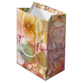Zomer Bloemschikking Medium Cadeauzakje (Voorkant Gekanteld)