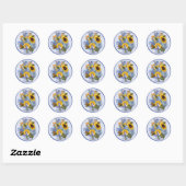 Zomer Boeket - Oma Ronde Sticker (Vel)