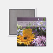 Zomer Boeket · Save the Date Magnet (Voorkant / Achterkant)