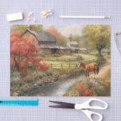 Zomer Boerderij 2 Tissuepapier (Craft)