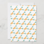 Zomer Boerenmarkt Wortels Groenten Kaart (Achterkant)