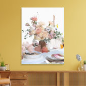 Zomer Boheems tafereel Canvas Afdruk (Insitu (Woonkamer))