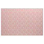 Zomer Boho Bloemen op Roos Roze Stof (Yard (91,4 cm))