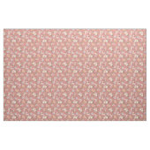 Zomer Boho Bloemen op Tulp Roze Stof (Yard (91,4 cm))