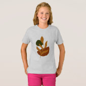 Zomer Boho Minimalistische Kinderen T-shirt (Voorkant volledig)