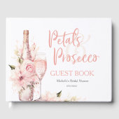 Zomer Boho Petals en Prosecco Gastenboek (Voorkant)