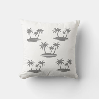 Zomer Boom Minimalistische vakantie Kussen