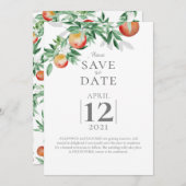 Zomer Boomgaard Save the Datum Kaart (Voorkant / Achterkant)