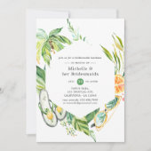 Zomer Bridesmaids Luncheon Kaart (Voorkant)