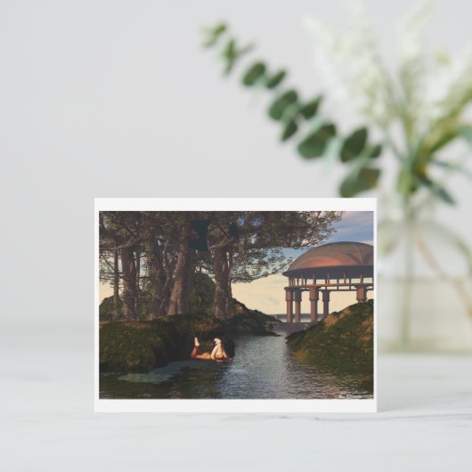 zomer briefkaart (Staand voorkant)