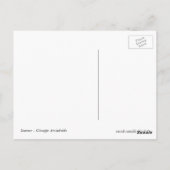 zomer briefkaart (Achterkant)