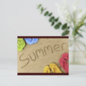 zomer briefkaart (Staand voorkant)