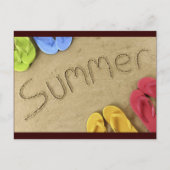 zomer briefkaart (Voorkant)