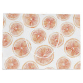 Zomer Bries Grapefruit Perzik Verjaardag Groot Cadeauzakje (Achterkant)