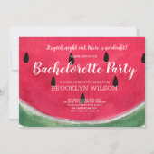 Zomer Bruidsfeest Uitnodigingen Watermeloen (Voorkant)