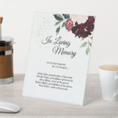 Zomer Bruiloftsfeest ter liefdevolle herinnering Reclamebord Met Voetstuk (Insitu)