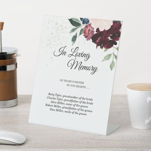 Zomer Bruiloftsfeest ter liefdevolle herinnering Reclamebord Met Voetstuk (Insitu)