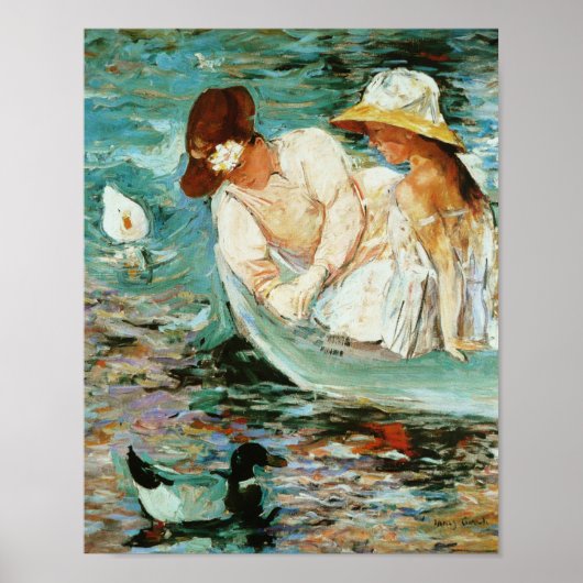 Zomer by Mary Cassatt Poster (Voorkant)