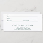 Zomer Cadeaubon Bloemenveld (Achterkant)