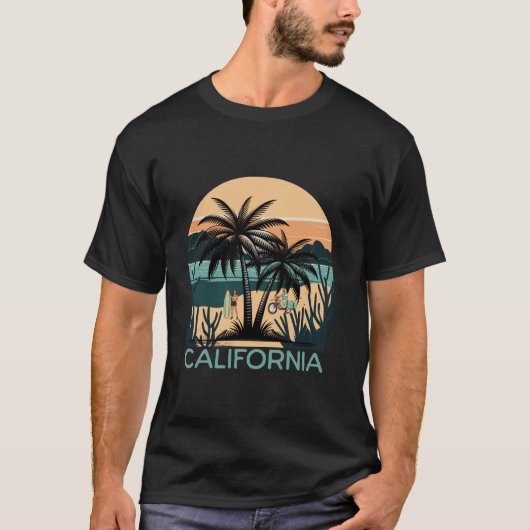 Zomer, Californië T-shirt (Voorkant)