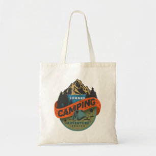 Zomer Camping Avontuur begint Tote Bag