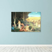 zomer canvas afdruk (Insitu (Houten vloer))