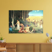 zomer canvas afdruk (Insitu (Woonkamer))