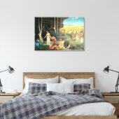 zomer canvas afdruk (Insitu (Slaapkamer))