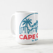 Zomer cape cod- massachusetts koffiemok (Voorkant links)