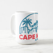 Zomer cape may- new jersey koffiemok (Voorkant links)