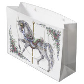 Zomer Carrousel Paard Cadeautas (Achterkant Gekanteld)