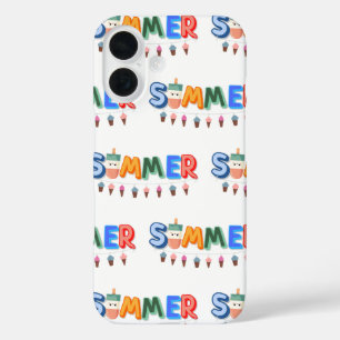 zomer iPhone 16 hoesje