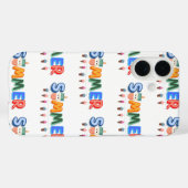 zomer Case-Mate iPhone case (Achterkant (horizontaal))