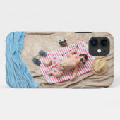 zomer Case-Mate iPhone case (Achterkant (horizontaal))