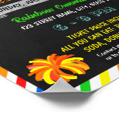 Zomer cheerleading kamp event sjabloon poster (Hoek)