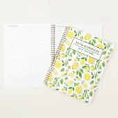 Zomer citroen Citrus patroon gepersonaliseerd Planner (Display)