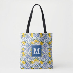 Zomer Citroenen Boodschappentas Tote Bag