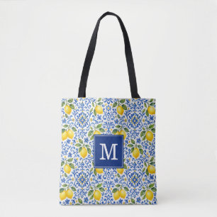 Zomer Citroenen Boodschappentas Tote Bag