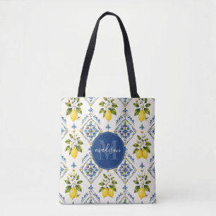 Zomer Citroenen Boodschappentas Tote Bag