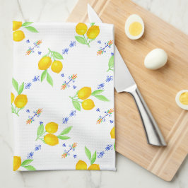 Zomer citroenen keukenhanddoek theedoek