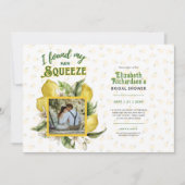 Zomer Citroenen Knijp Foto Bruidsmeisjesfeest Kaart (Voorkant)