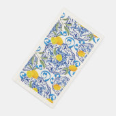 Zomer ,citrus,boho ,bohemian,bloemig Mediterraan Servet (Hoek)