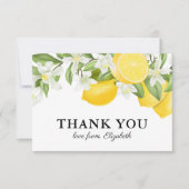 Zomer Citrus Citroen Bedankt (Voorkant)