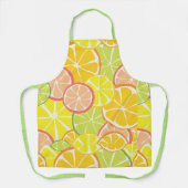 Zomer Citrus Schijf Schort (Voorkant)