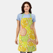 Zomer Citrus Schijf Schort (Gedragen)