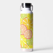 Zomer Citrus Schijf Waterfles (Voorkant)