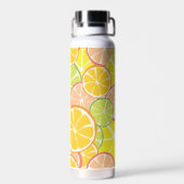 Zomer Citrus Schijf Waterfles (Achterkant)