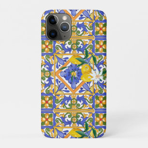Zomer, citrus, Siciliaans, Mediterrane stijl, citr Case-Mate iPhone Case