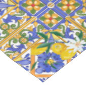 Zomer, citrus, Siciliaans, Mediterrane stijl, citr Tafelkleed (Gekanteld)