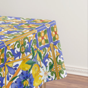 Zomer, citrus, Siciliaans, Mediterrane stijl, citr Tafelkleed